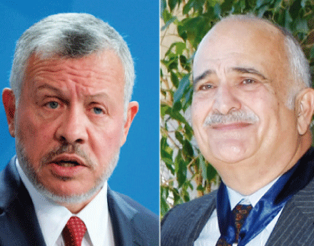 ملك الأردن يوكل لعمه التواصل مع أخيـــــــــه الأميـــر حمــــزة