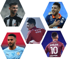5 جزائريين يخطفون الأضواء في أوروبا