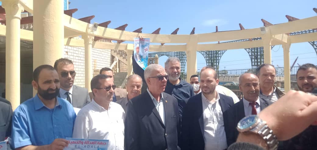 تشريعيات: حزب جبهة العدالة والتنمية يطلق حملته الانتخابية من ساحة حرية الصحافة بالجزائر العاصمة