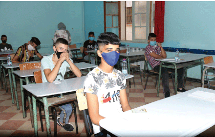 في ظل إجراءات الوقاية من فيروس كورونا: أزيد من 641 ألف مترشح يشرعون اليوم في اجتياز شهادة التعليم المتوسط
