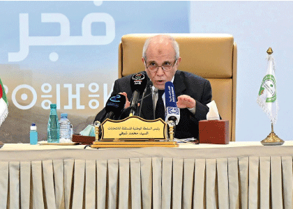 محمد شرفي يقدم النتائج المؤقتة للانتخابات التشريعية:  الآفــــلان في المقدمــــة  والأحـــــرار يصنعـــون المفاجــــــأة 