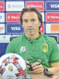 مدرب منتخب موريتانيا مارتينس يصرح: لحظات عسيرة تنتظرنا أمام أبطال إفريقيا