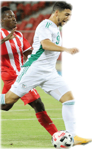 مهاجم المنتخب المحلي بلقاسمي للنصر: استفدنا من أول تربص وهذا ما قاله بلماضي
