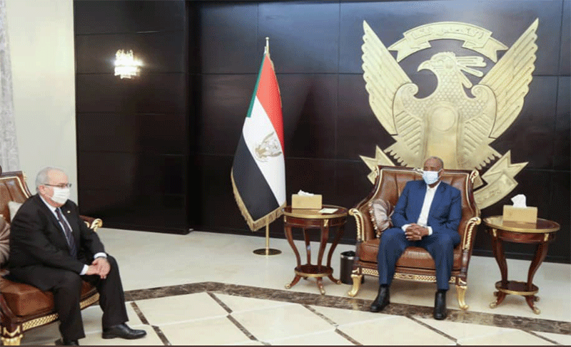 لعمامرة يستقبل من طرف السلطات العليا السودانية