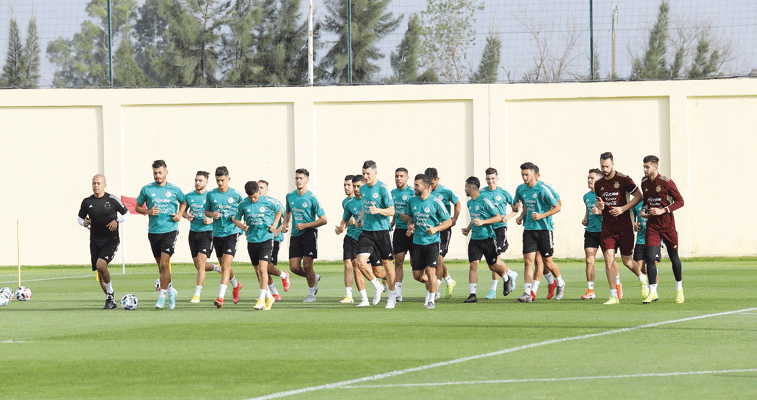 في إطار تحضيرات منتخب المحليين لكأس العرب: الجزائر – بورندي (اليوم بالدوحة): كتيبة 
