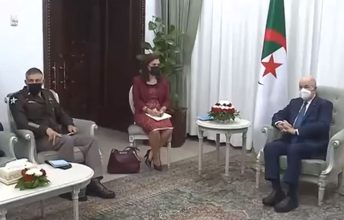  قائد أفريكوم: تحادثت مع الرئيس تبون حول الأوضاع الأمنية في المنطقة والشراكة الثنائية القوية بين بلدينا