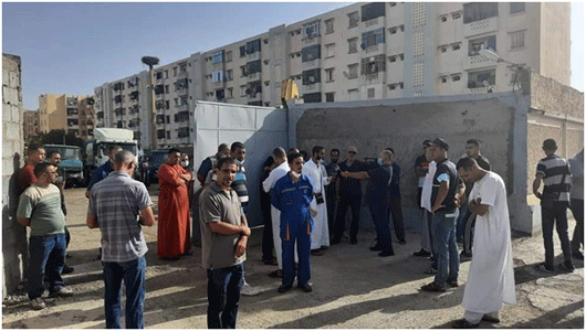 بلدية عين ولمان: عمال النظافة يطالبون بتحسين ظروف العمل