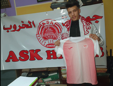 لاعب جمعية الخروب إسلام حملاوي للنصر: لايسكا فتحــــت لــي الأبــــواب ودينهـــا لا يـــــــرده ســــــوى الصعـــــود
