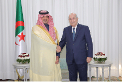 رئيس الجمهورية يستقبل وزير الداخلية السعودي