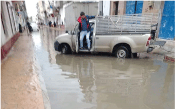 عنابة: الأمطــــار تحــدث فيضـانـــات بالأحيــــاء المنخفضـــــــــة 