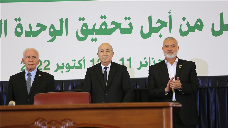 فتح وحماس تدعوان القادة العرب لاعتبار اعلان الجزائر للم الشمل الفلسطيني جزءا من مقررات القمة