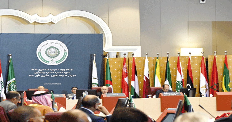 في اجتماع وزراء الخارجية أمس: الجزائر تدعو الدول العربية لإنجاح قمة 