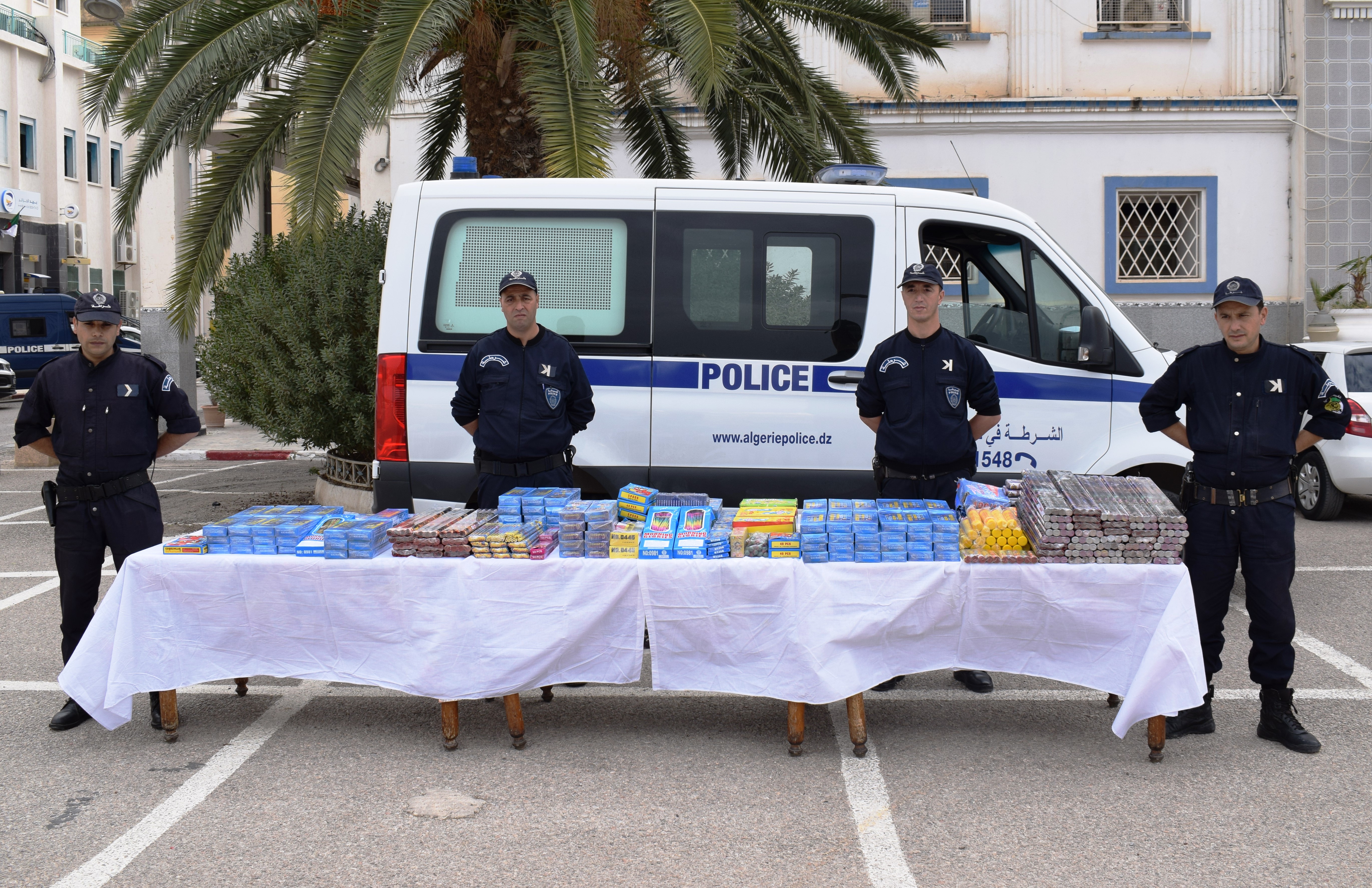 قسنطينة: الشرطة تحجز قرابة ربع مليون مفرقعة