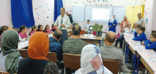 نظمتها جمعية «أبنو» بمناسبة اليوم العربي للبيئة: تلاميذ يشاركون بعملية غرس وتنظيف في متوسطة فاطمة الزهراء