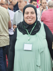 رئيسة اتحادية كرة اليد كريمة طالب للنصر
