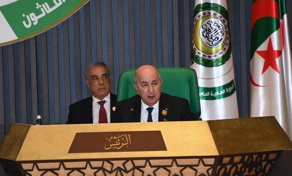  الرئيس تبون: القمة العربية بالجزائر شكلت محطة هامة لتعزيز التضامن العربي