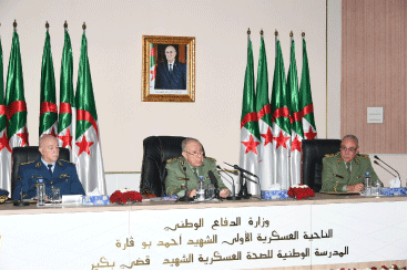 الفريق أول شنقريحة يدعو إلى بذل مزيد من الجهود لتكفل صحي أحسن بالمستخدمين العسكريين 