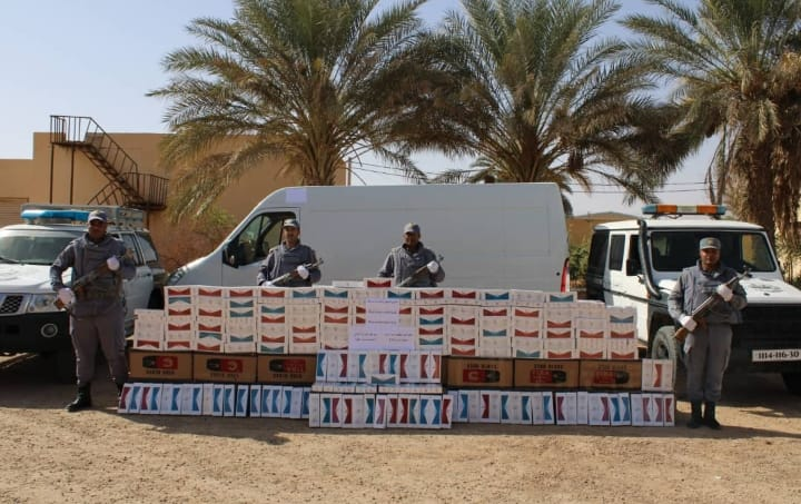 ورقلة: الجمارك تحجز 5 آلاف علبة سجائر أجنبية الصنع