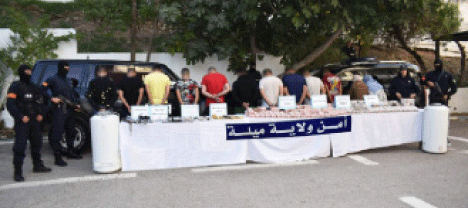 ميلــة: تفكيك شبكة و حـجز 80 كلغ من المخدرات