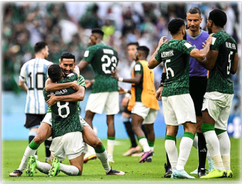 السعودية ( 2) – الأرجنتين ( 1)