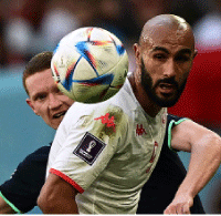 مهاجم منتخب تونس الجبالي يصرح: سأحاول التسجيل في مرمى فرنسا