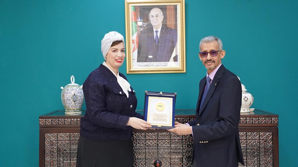 وزيرة الثقافة والفنون تستقبل المدير العام لمنظمة الألكسو  