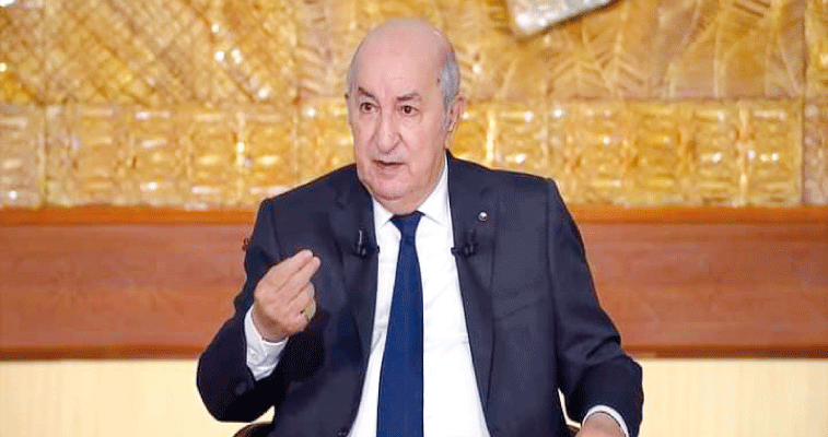 الرئيس تبون يرفض 