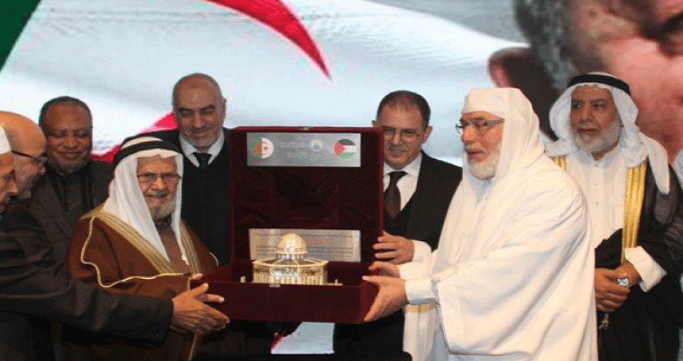   الرئيس تبون يكرم من طرف الائتلاف العالمي لنصرة القدس و فلسطين  