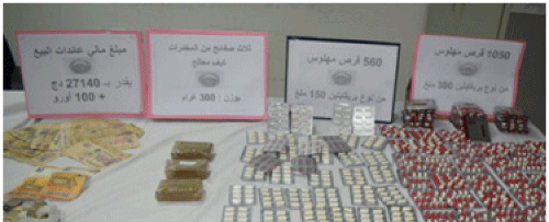 عين البيضاء بأم البواقي: توقيف شاب بحوزته كيف معالج و 1500 قرص مهلوس