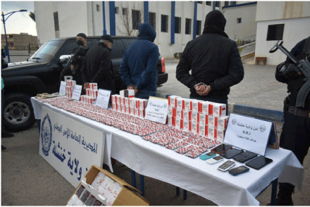 خنشلــة: حجـز 27 ألفـا و 579 كبسولة مهلـوسات  و مـــواد مخــدرة