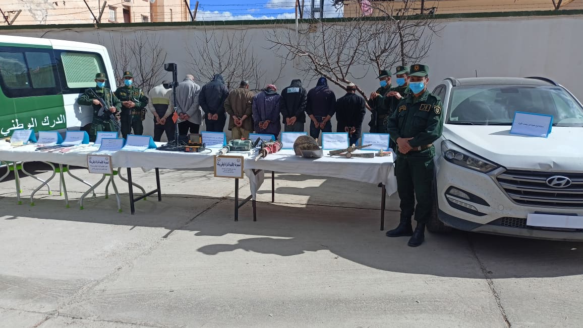 باتنة: توقيف 8 أشخاص ينقبون عن الذهب