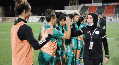 كلها عزم على العودة بنتيجة طيبة: بعثة المنتخب النسوي بجوهانسبورغ 
