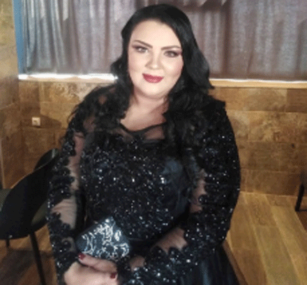 الفنانة ندى الريحان للنصر