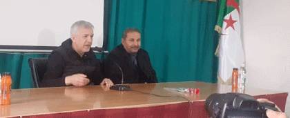 المخرج جعفر قاسم في ندوة صحفية