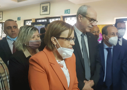 وزيرة التضامن تؤكد من عنابة: دفـع أصحـاب المشـاريع من ذوي الهمـم  في الحركـية الاقتصـادية