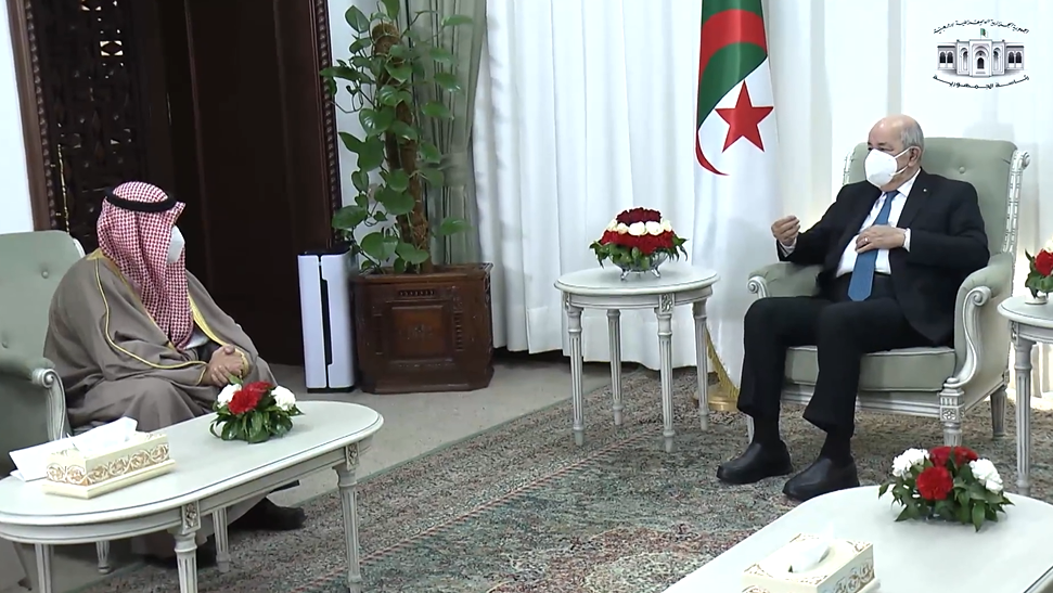 الرئيس تبون يستقبل مالك شركة مشاريع الكويت القابضة الشيخ عبد الله ناصر صباح  الأحمد الصباح