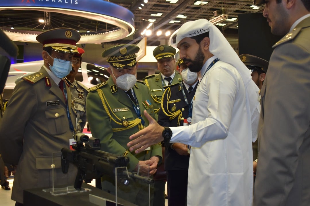  الفريق شنقريحة يشارك في افتتاح معرض ومؤتمر الدوحة الدولي للدفاع البحري 