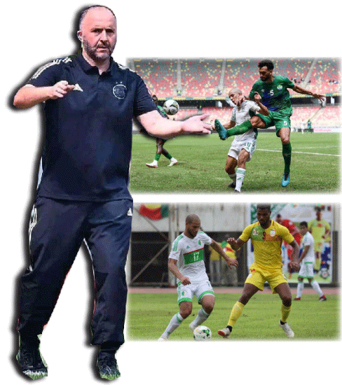 أرقام الخضر في الملاعب الإفريقية مع بلماضي