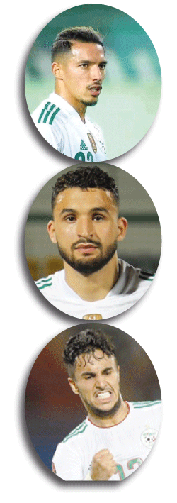 بن ناصر وتوبة ووناس يحملون  آمال الجيل الجديد
