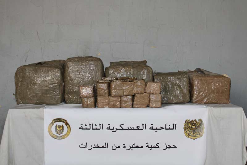 وزارة الدفاع: إحباط محاولة لإدخال أزيد من 9 قناطير من المخدرات من المغرب خلال أسبوع