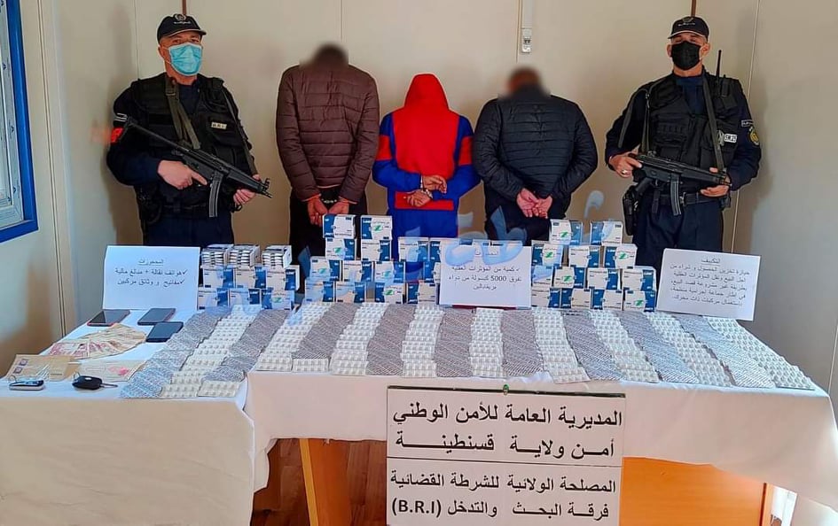 قسنطينة: حجز 5000 كبسولة 