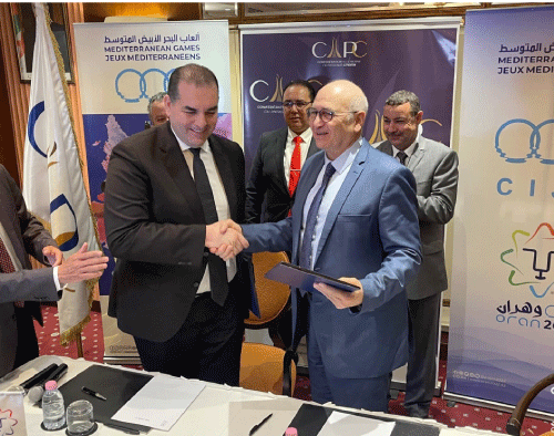 تدعيما للجانب الاقتصادي للتظاهرة: اتفاقية بين أرباب العمل المواطنين و محافظة الألعاب المتوسطية
