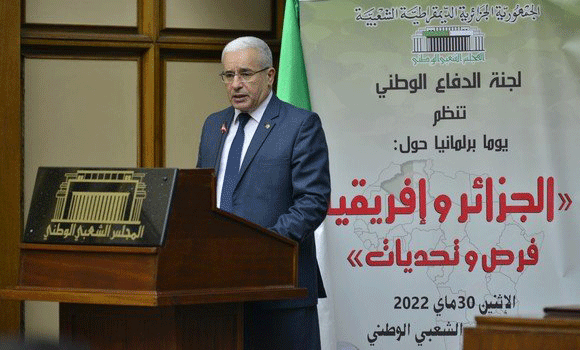 رئيس المجلس الشعبي الوطني إبراهيم بوغالي:  الجزائر تملك كل المؤهلات للعب دور محوري ومواجهة التهديدات في إفريقيا