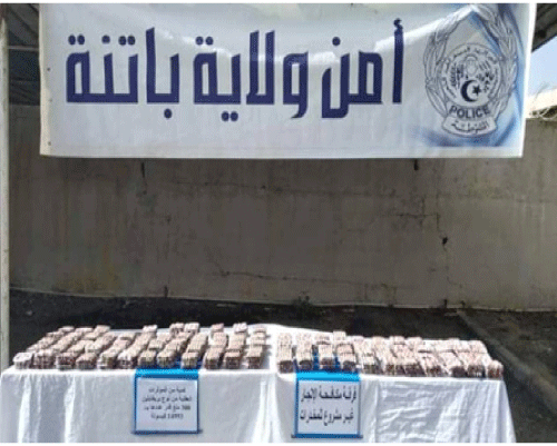 في عملية شرطية بالتنسيق مع القطاع العسكري: حجز 15 ألف كبسولة مهلوسات داخل 3 سيارات بباتنة