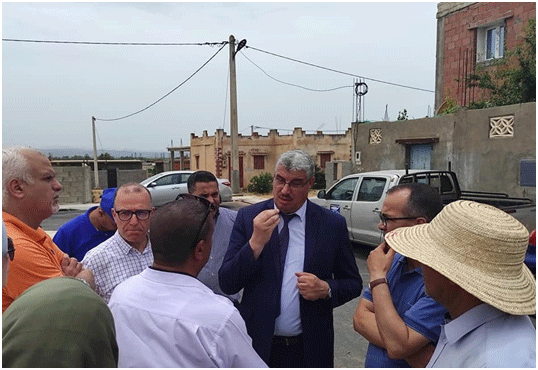 مستشار رئيس الجمهورية أبدى ارتياحه لاستكمال البرنامج: استلام 500 عملية تنموية بمناطق ظل بالطارف