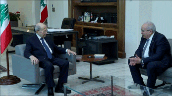  لعمامرة يستقبل ببيروت من قبل الرئيس اللبناني ميشال عون