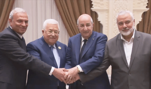 بعد فتور دام سنوات: الرئيس تبون يجمع محمود عباس وإسماعيل هنية في لقاء تاريخي 