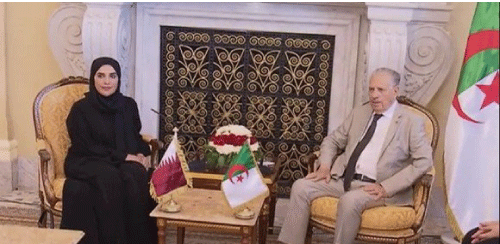 استقبل رئيسة اللّجنة الوطنية لحقوق الإنسان لدولة قطر: قوجيل يبرز حرص الجزائر على ما يعود بالنفع على الشعوب العربية 