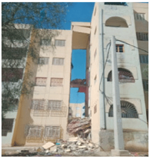 بعد انهيار سلالـم عمارة: عـائلات تطالب بالترحيل بالعوينات 