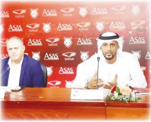 نشمة مدربا جديدا  للفجيرة الإماراتي